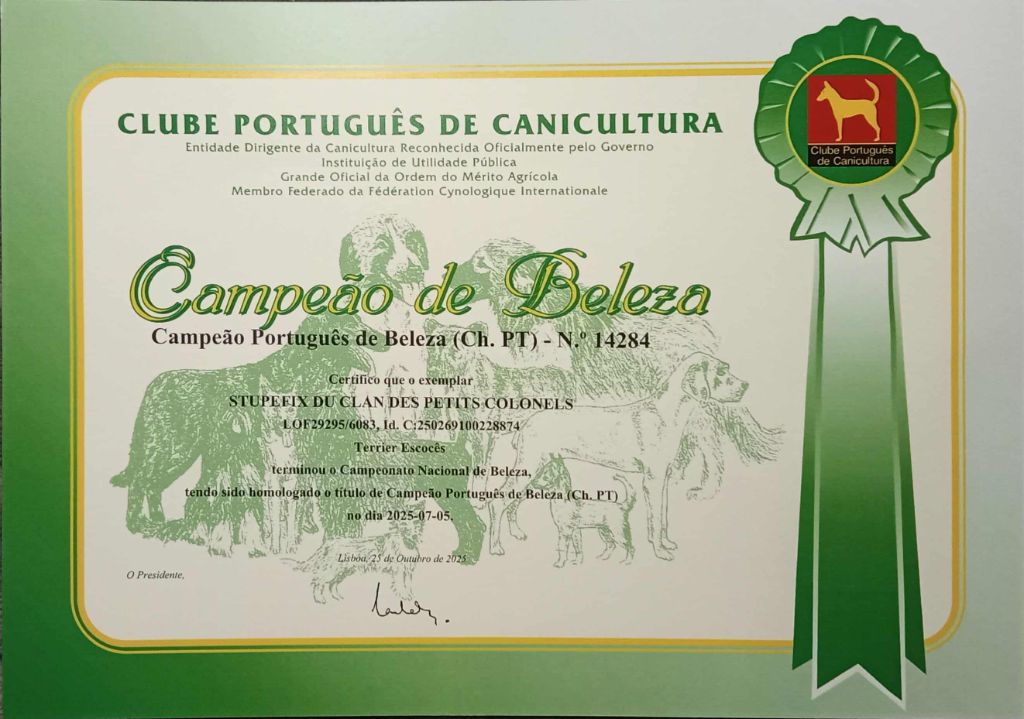 du Clan des Petits Colonels - Et de Neuf